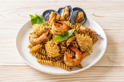 Recetas de pasta con mariscos rápidas y fáciles